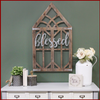"Blessed" Farmhouse Wooden Window Frame - Hen & Tilly 