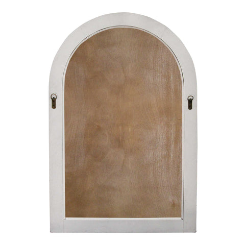Image of Distressed White Arched Farmhouse Chalkboard - Hen & Tilly 