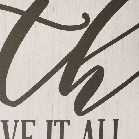 Image of "Together We Have It All" Canvas Wall Art - Hen & Tilly 